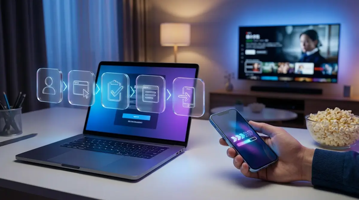 U-NEXT無料トライアルの登録方法【5ステップで完了】