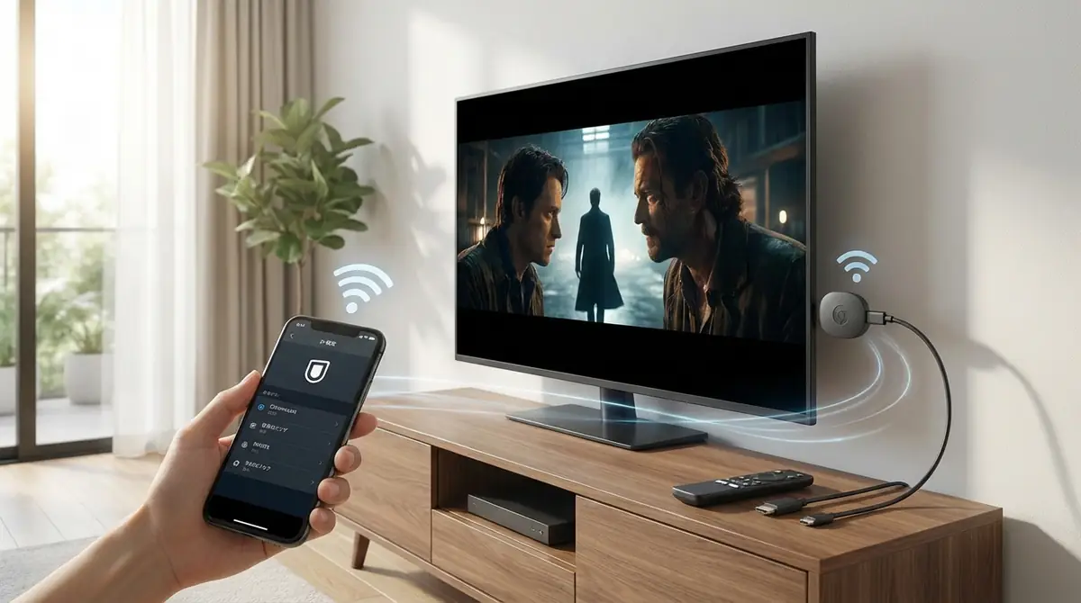 ChromecastでU-NEXTをテレビに映す設定手順