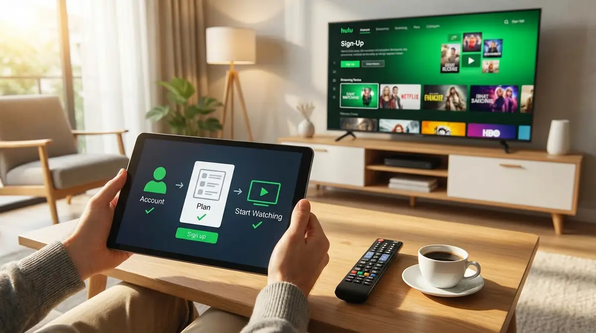 Huluの登録方法｜3ステップで簡単スタート