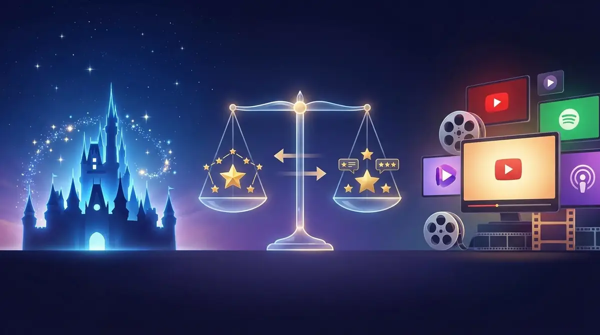 Disney+と他社サービスの評判を比較