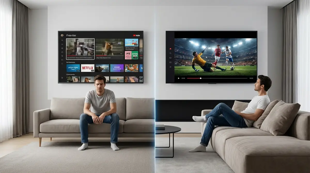 ABEMAプレミアムと無料版の違いを比較