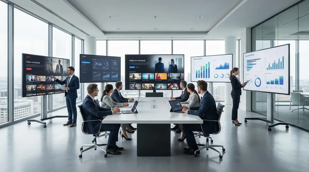 【比較表】法人・企業向けVODサービス7社の料金・機能・特徴