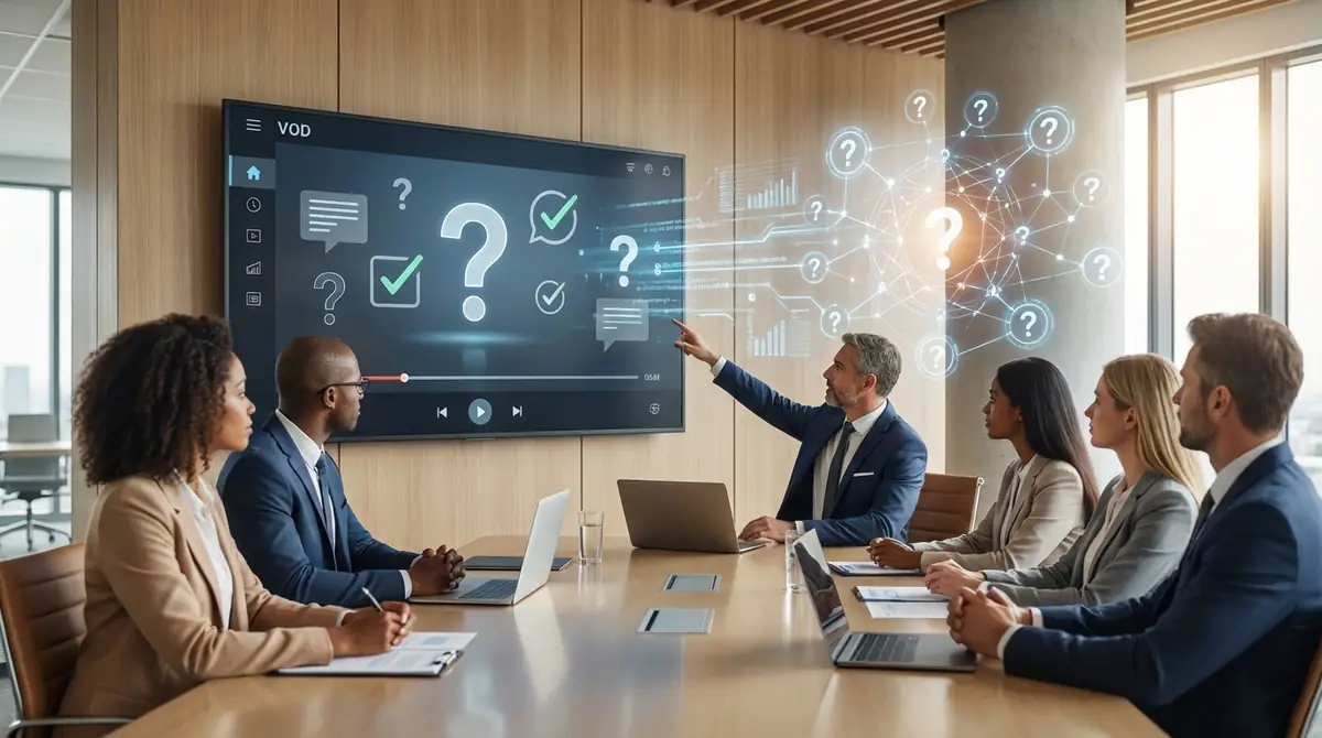 法人向けVOD導入でよくある質問