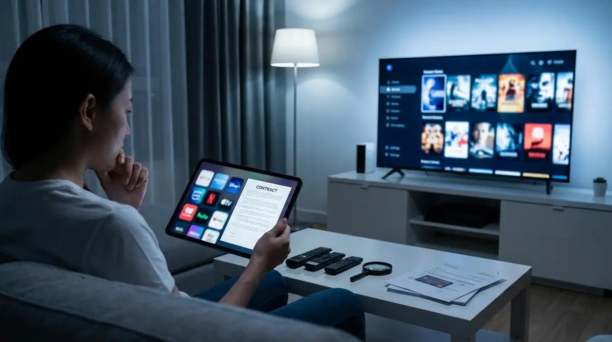 VOD契約前に知っておきたい注意点